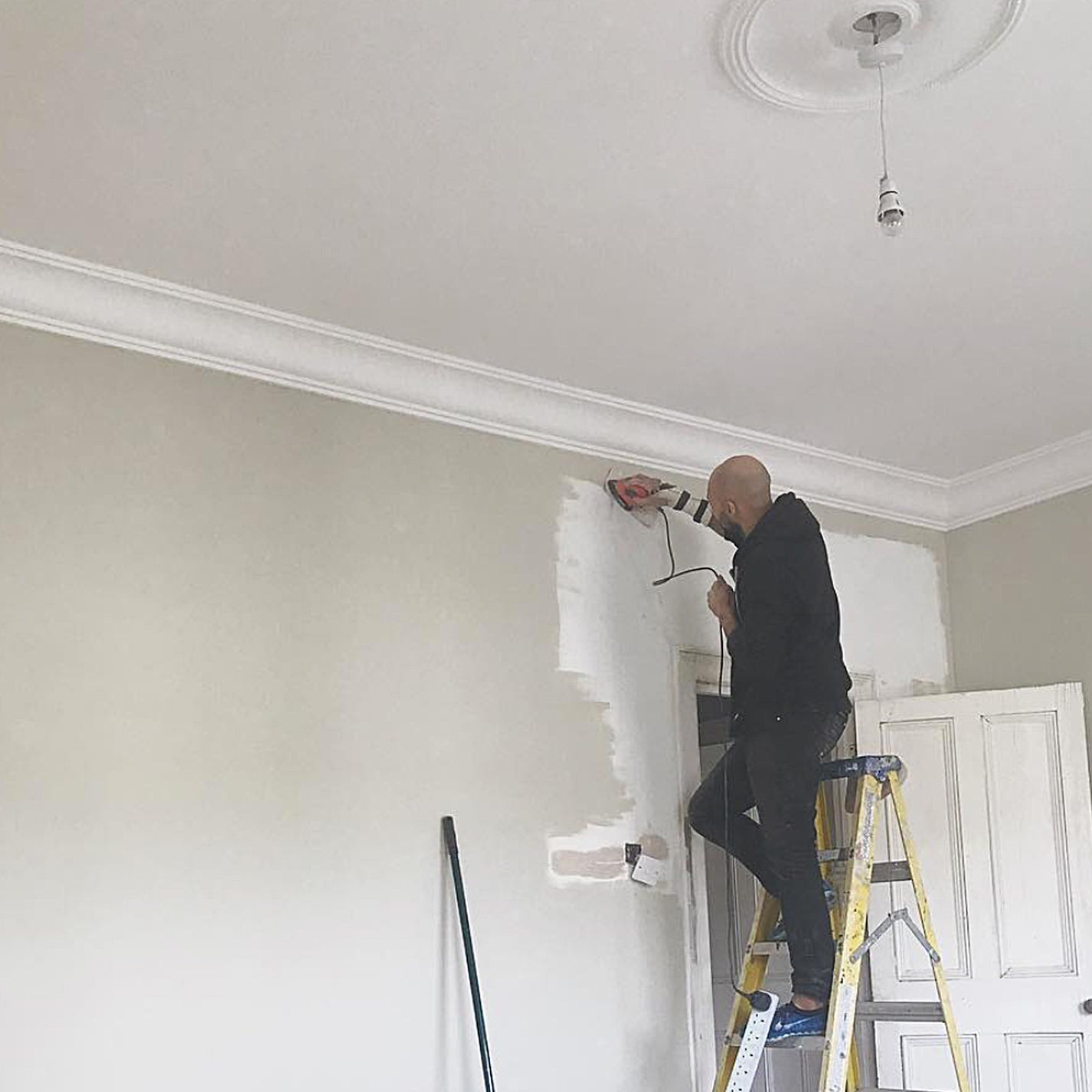 Large Plain Plaster Coving 150mm Drop LPC013 | Plaster Ceiling Roses