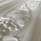 Grapes & Vine cornice detailed up-close