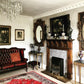 Large Victorian Grand Entrance Hall cornice in period room