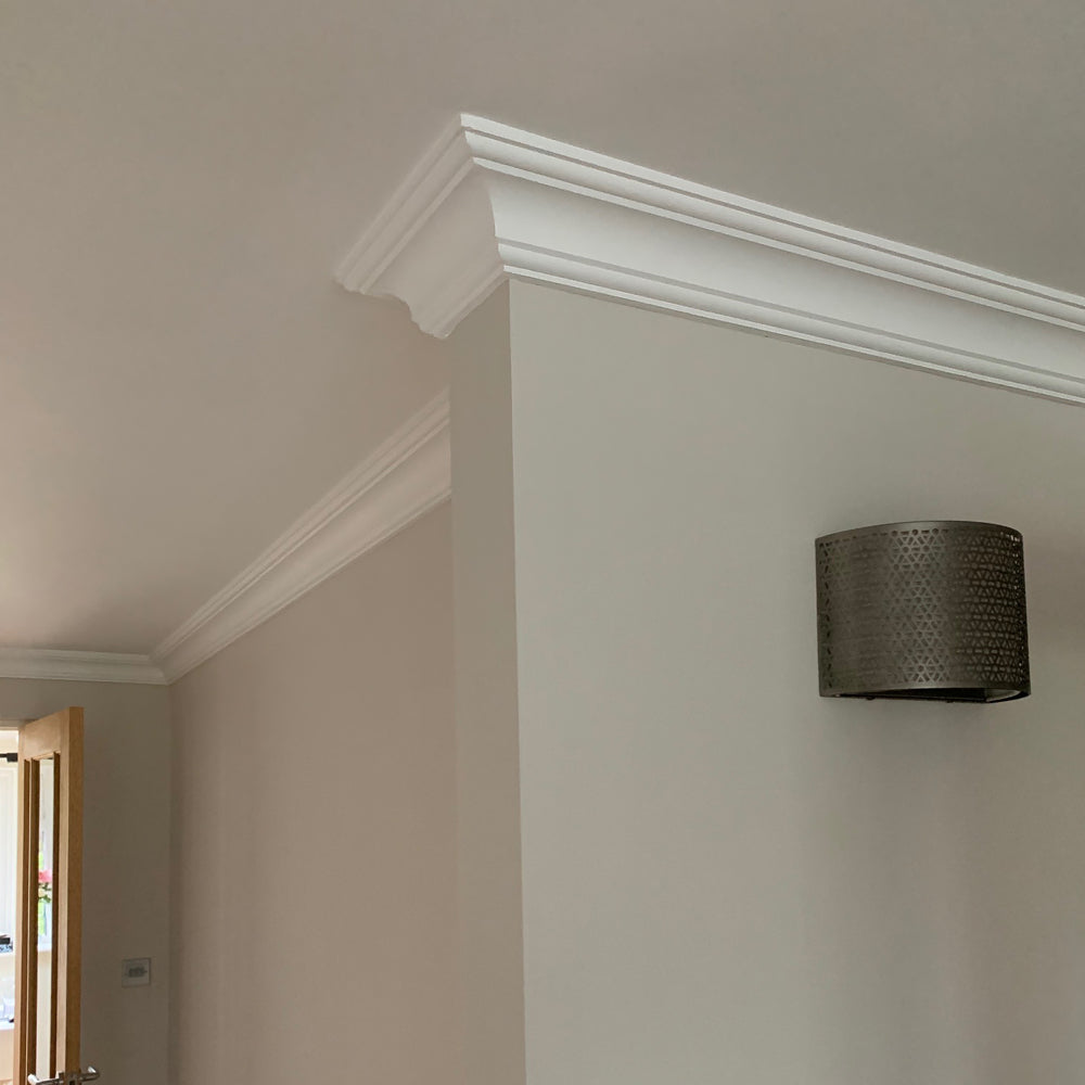 an example of Victorian style plaster cornice - 120MM