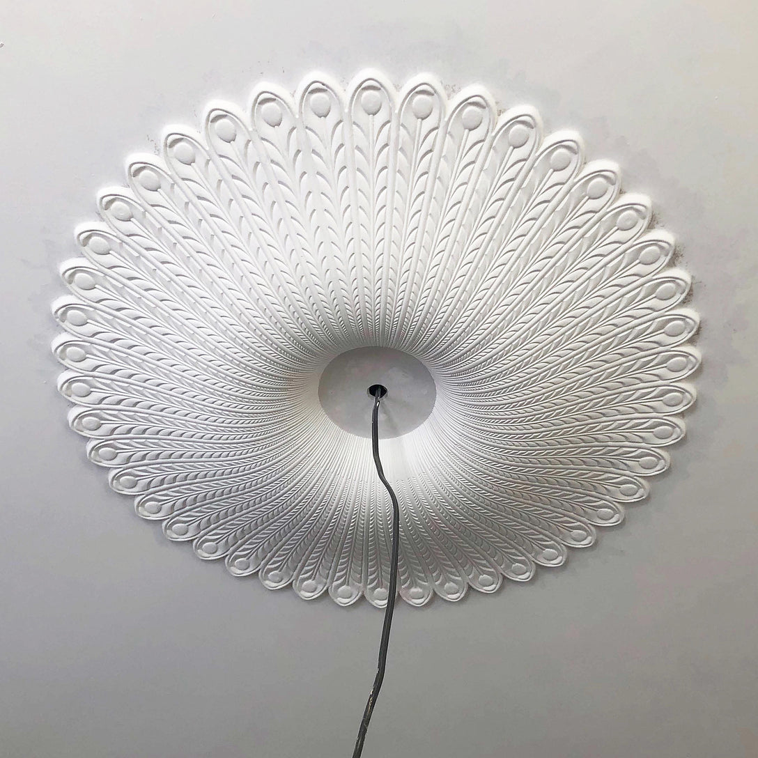 Artex Roses Artex Georgian Ceiling Rose Large | Shelly Lighting