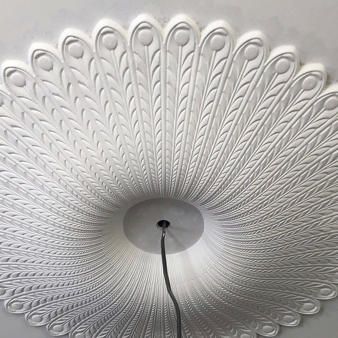 Artex Roses Artex Georgian Ceiling Rose Large | Shelly Lighting