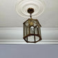 Large plain Victorian Oxford Coving shown with chandelier and ceiling rose - Drop 160MM 