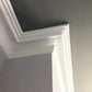 detailed image of Traditional Victorian style Plaster Coving around a corner - 150MM