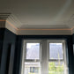 3 Step Art Deco Plaster Coving with built in LED's - Drop 90MM