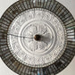 Victorian Plaster Ceiling Rose details shown from below 850mm dia. 