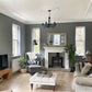 photo of Acanthus Leaf Plaster Ceiling Rose in cosy main room