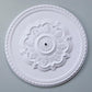 Palmette & Rope Plaster Ceiling Rose detailing from above