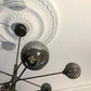 Victorian Sunflower Plaster Ceiling Rose shown in classy home #750mm dia.