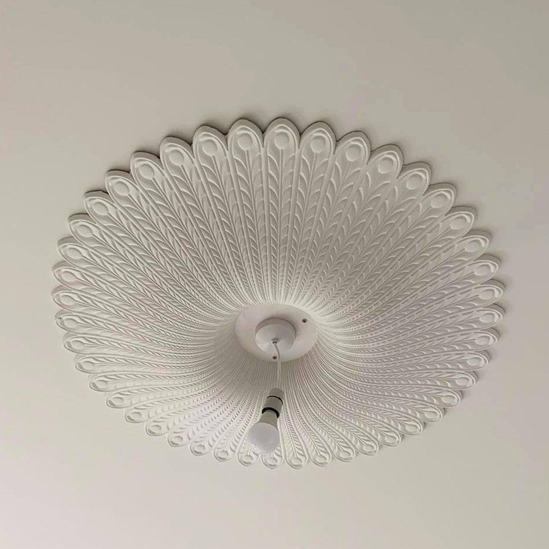 Artex Roses Artex Georgian Ceiling Rose Large | Shelly Lighting