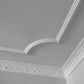 Fleur de Lys cornice in room corner