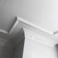 Fleur de Lys cornice in natural lighting