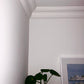 example of Classic elegant Victorian Plaster Cornice - 85MM