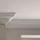 corner section showing Plaster Coving Classic 90mm Drop 