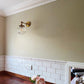 Egg & Dart cornice in light kitchen