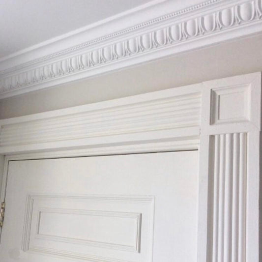 Egg & Dart cornice above doorframe