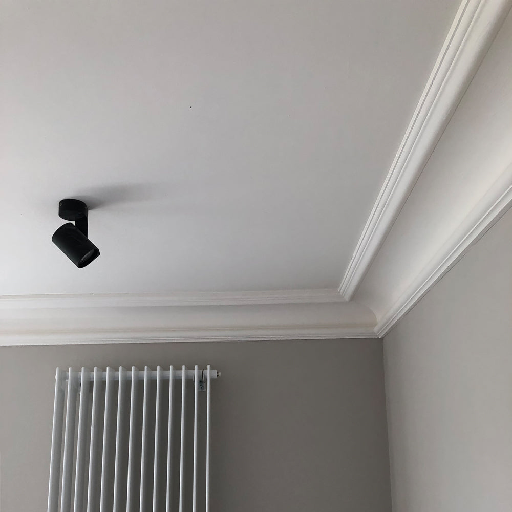 image showing Victorian style Plain Cornice in a modern home - 100MM 