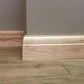 section of fitted 5 inch Timber Skirting Board - 117mm x 21mm 