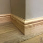 photo of Antique Victorian Skirting Board corner section 117mm x 21mm 