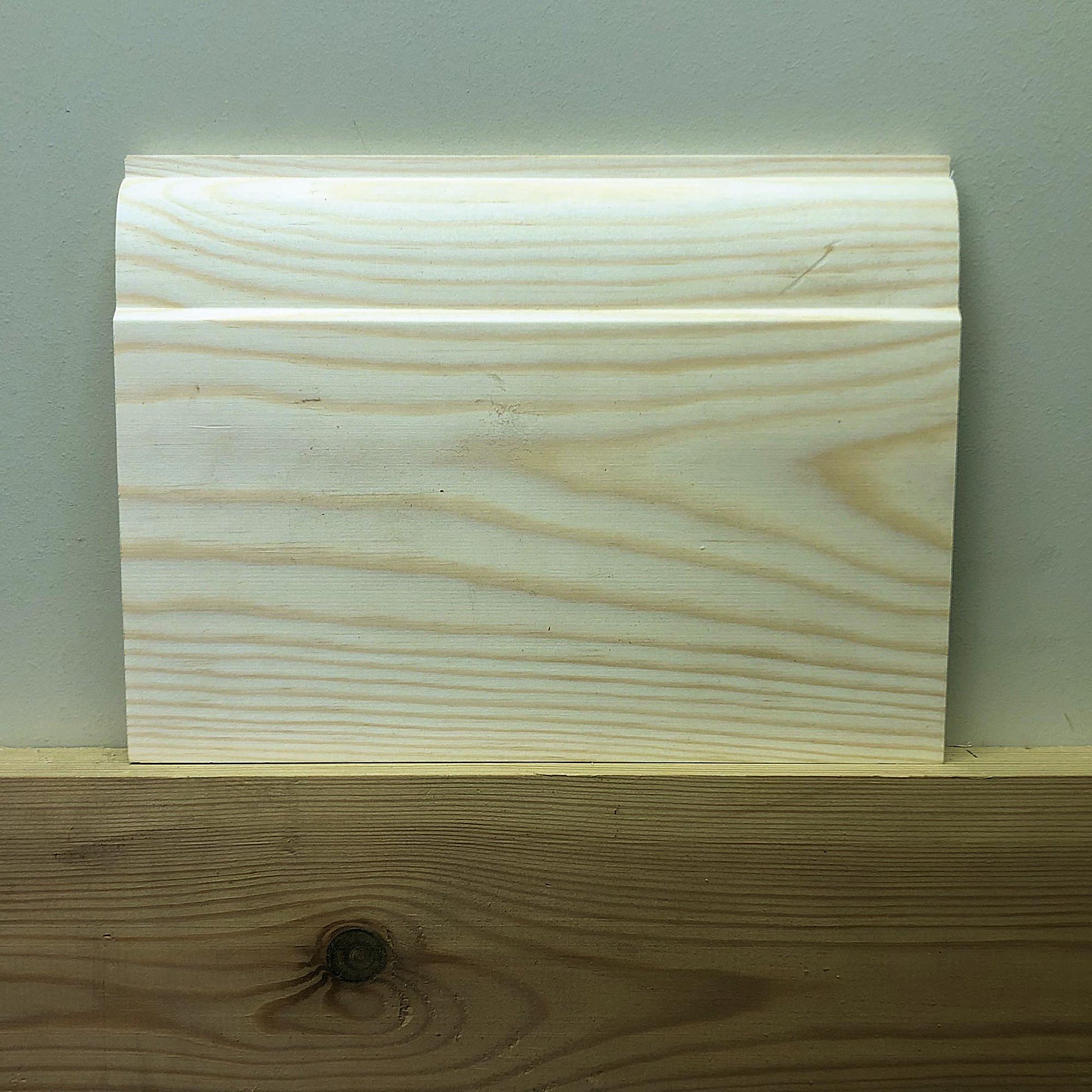 section of Victorian Classic Timber Skirting Board - 168mm x 21mm 