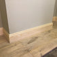 aspect of Antique Victorian Skirting Board fitted arund a chimney breast #168mm x 21mm 