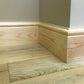 image shows section of Torus Timber Skirting Board 168mm x 21mm 