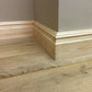 aspect of Medium Victorian Timber Skirting Board section - 117mm x 21mm