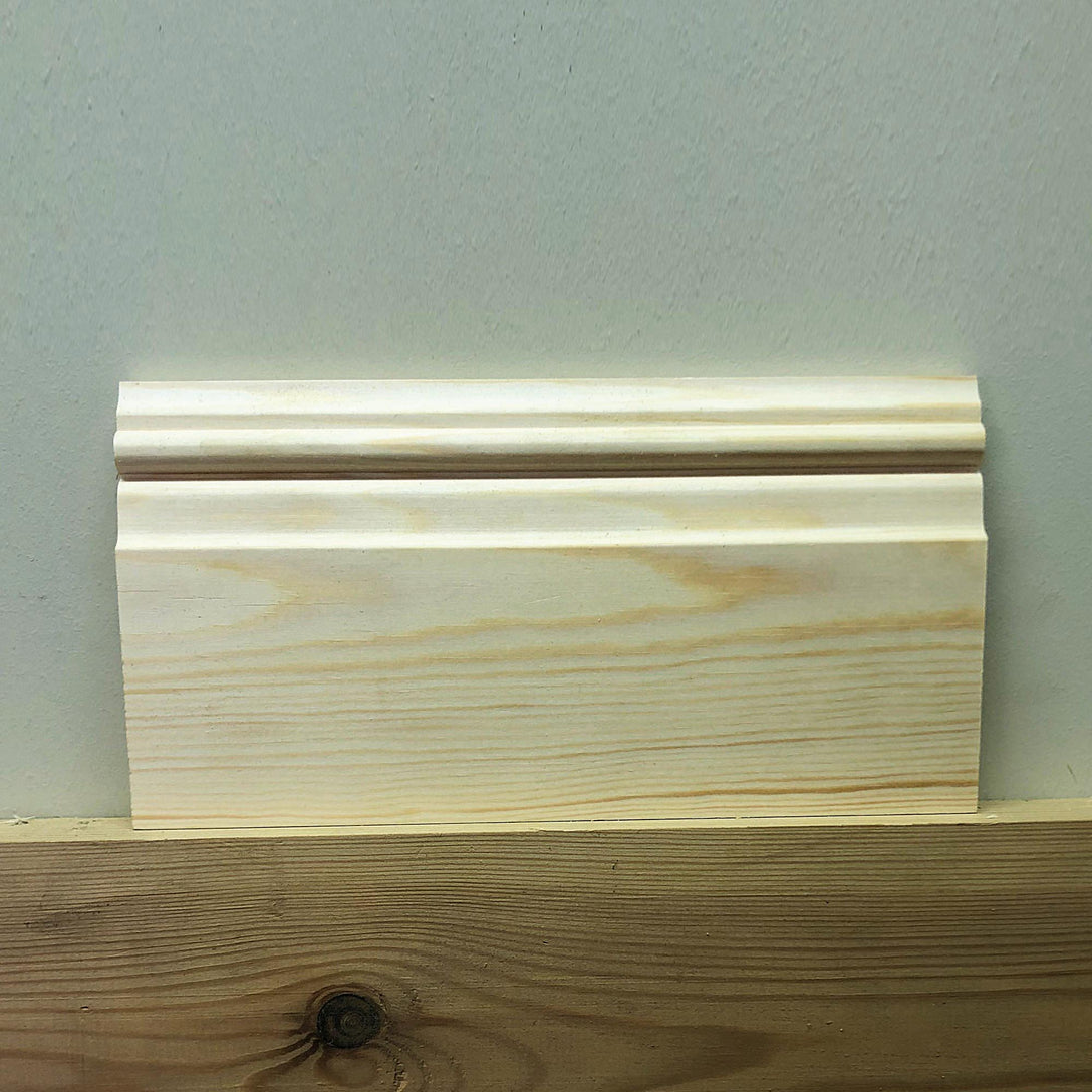 aspect of medium antique skirting board