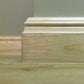 detailed photo showing Victorian style Timber Skirting Board - 168mm x 21mm 
