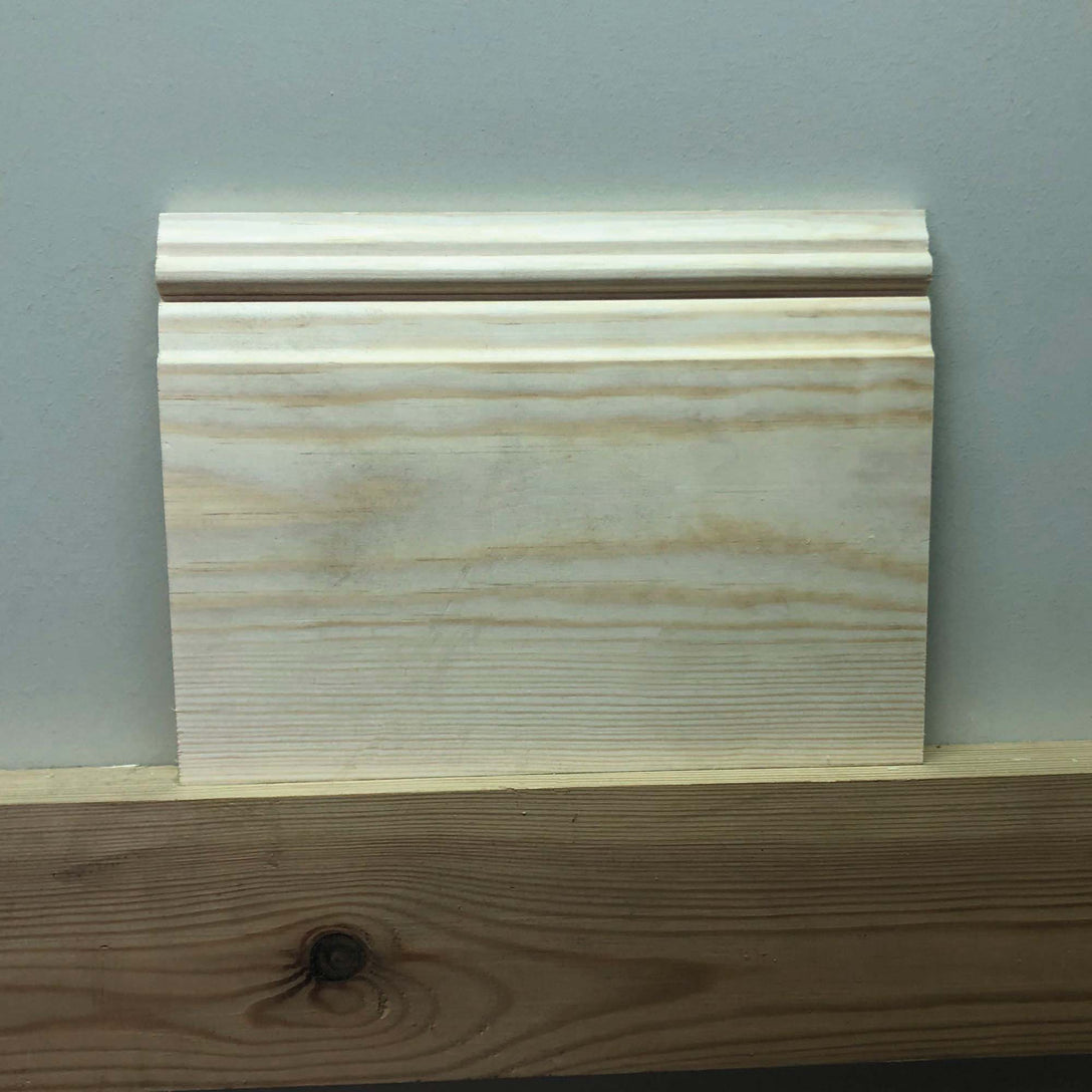 Medium Victorian Timber Skirting Board 168mm x 21mm SB008 - PlasterCeilingRoses.com