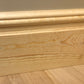 detailed photo of Nine Inch timber Skirting Board section 215mm x 21mm