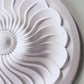 close up image of a Poppy Roundel Plaster Ceiling Rose 300mm dia. 
