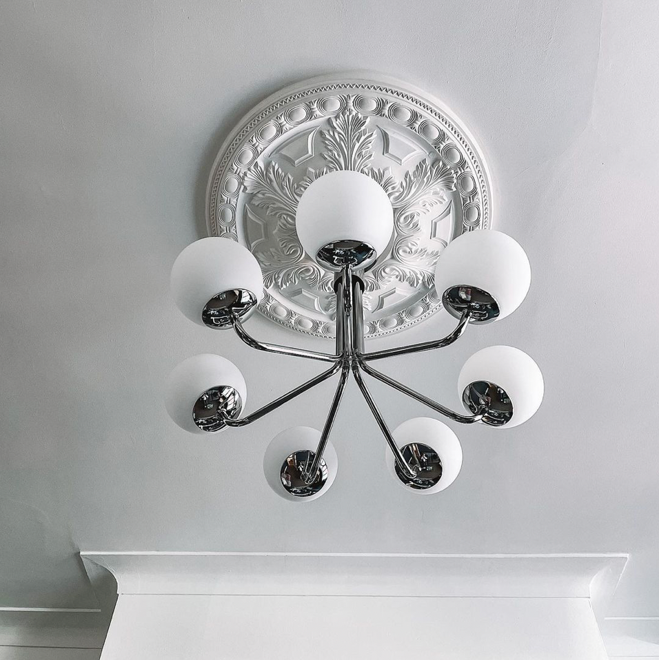 Large Acanthus Leaf Ceiling Rose 720mm LPR003 Plaster Ceiling Roses