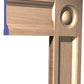 digital image showing victorian style timber corner block