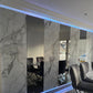 Large Three Step cornice in modern dining room
