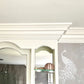 Large Regency cornice in natural lighting