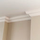 Ogee plaster coving corner detailing