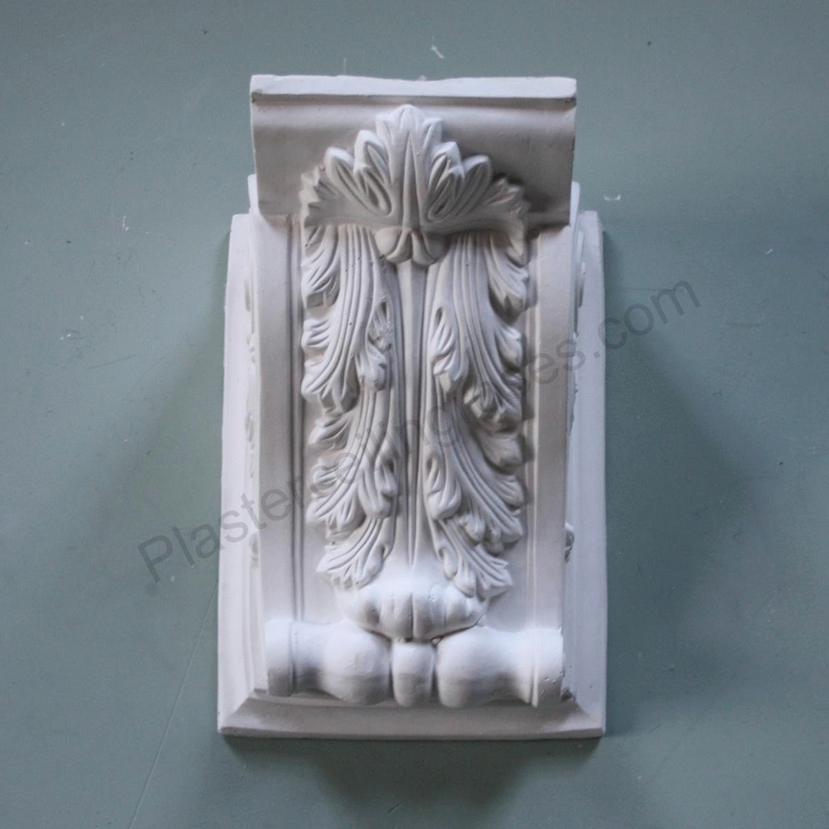 Large Decorative Plaster Corbel from front