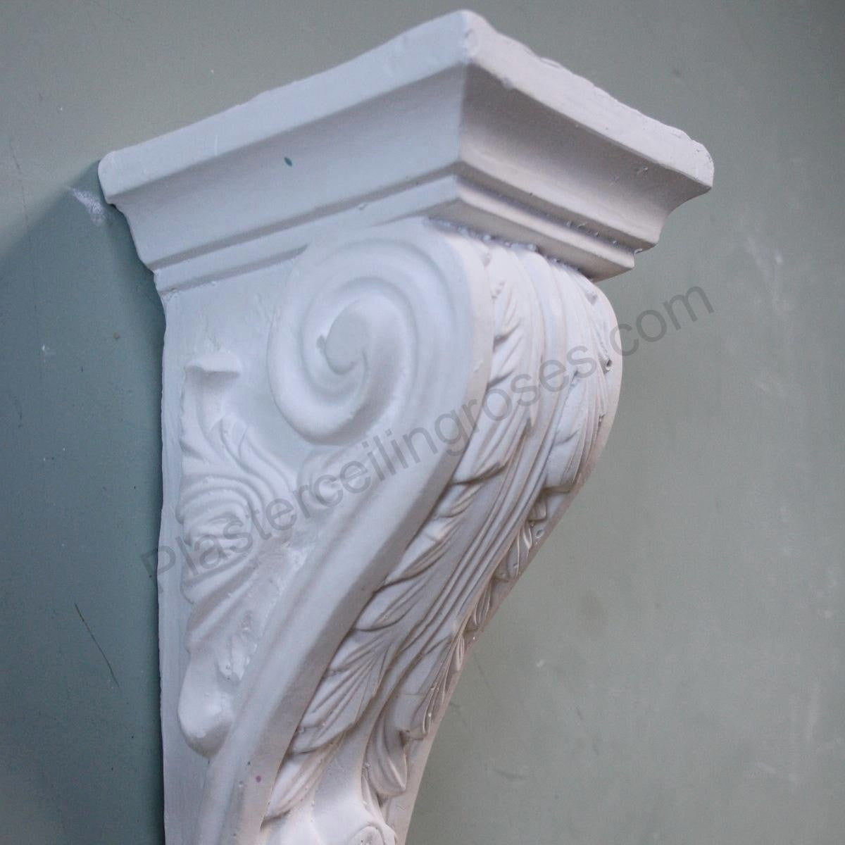 Victorian Decorative Plaster Corbel Medium up-close