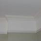 image shows victorian Plaster Coving fitted with picture rail 110mm 