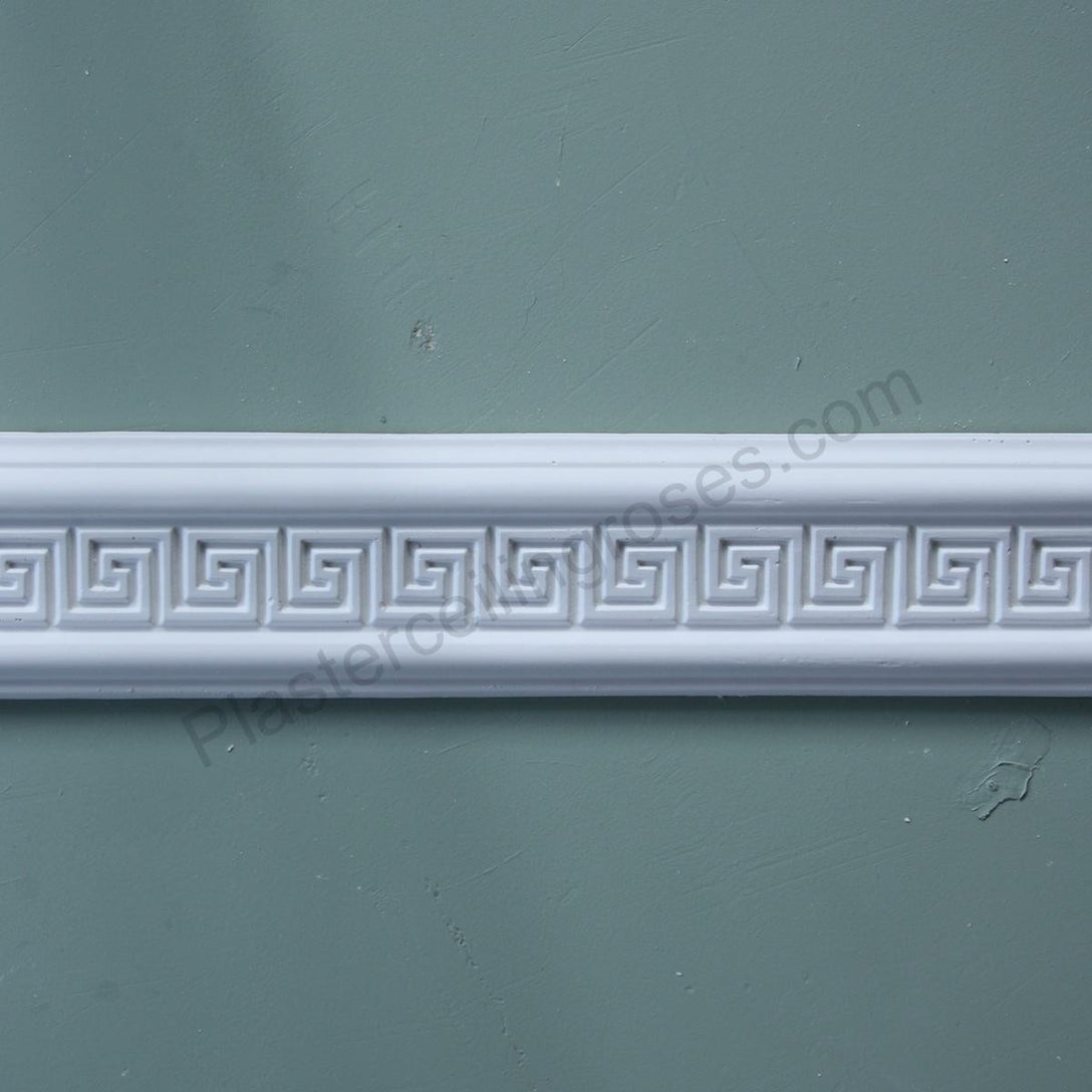 Plaster Dado Rail Greek Key display