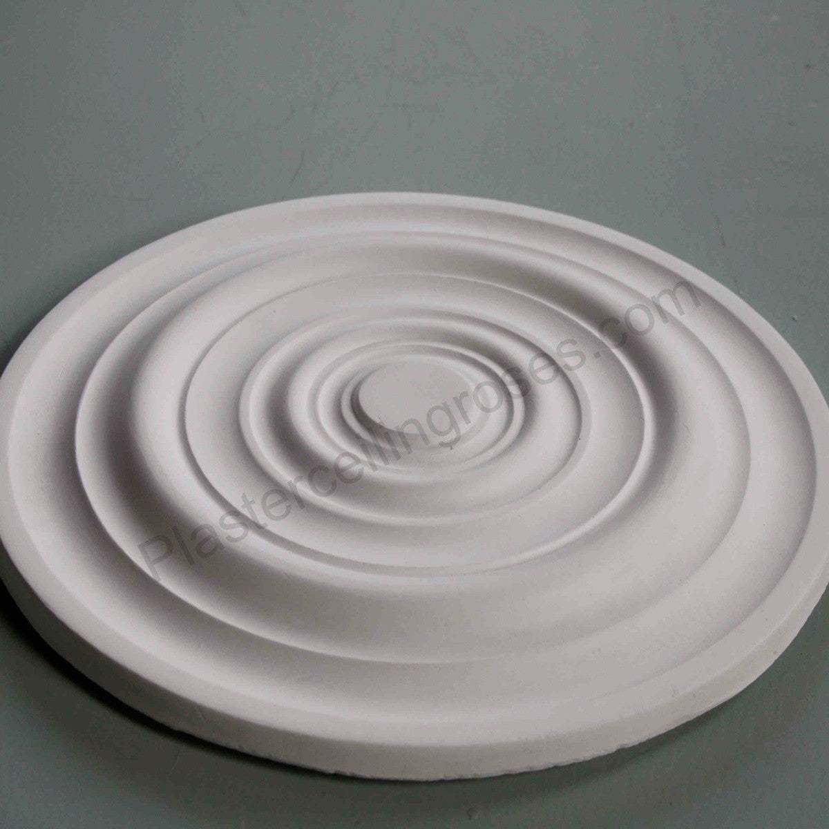 close up photo showing Small Plaster Ceiling Rose details 230mm dia. 