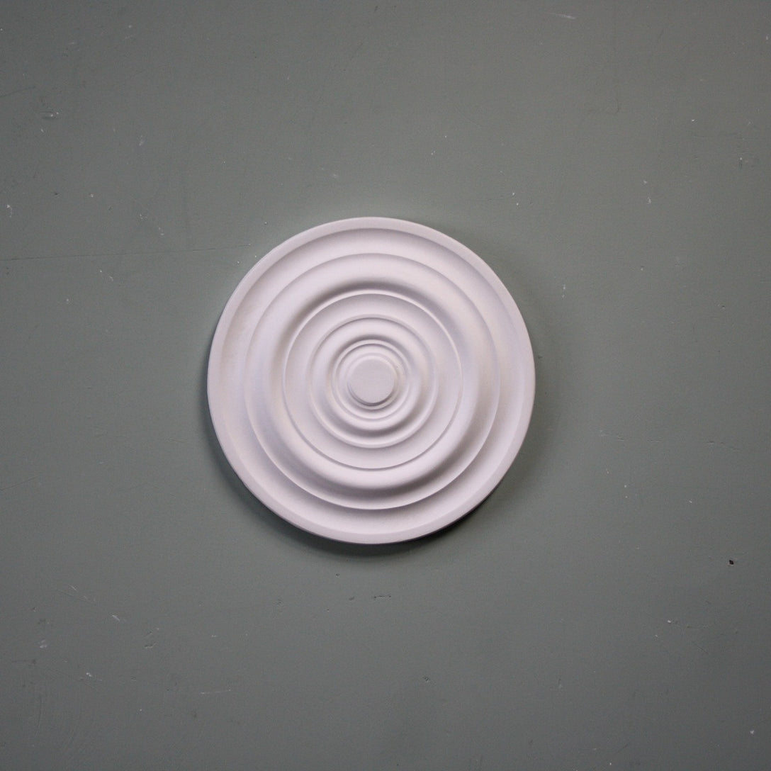 photo showing Small Plaster Ceiling Rose without light 230mm dia. 